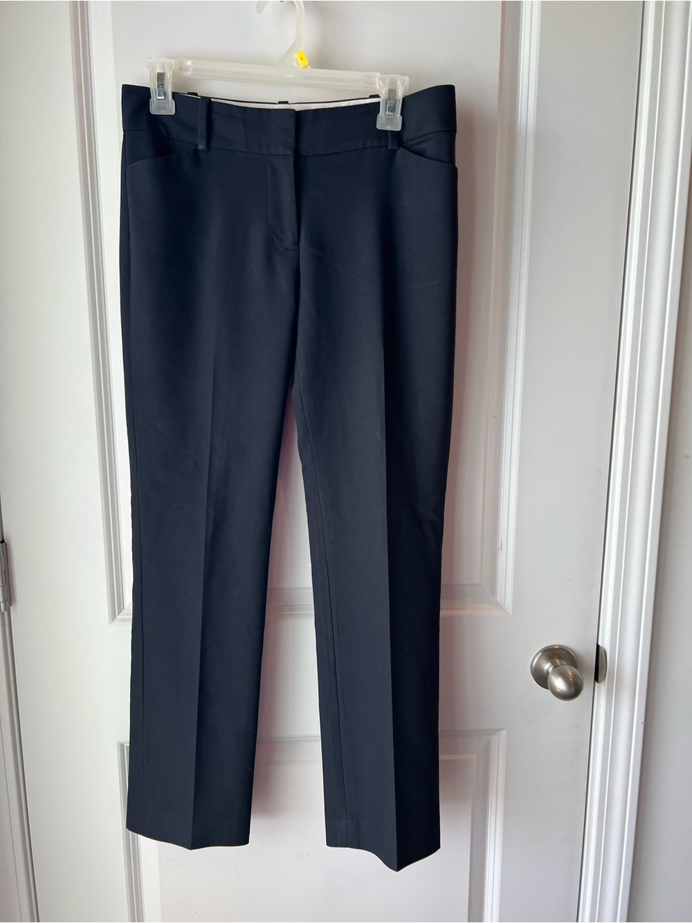 Ann Taylor Black Straight Leg Dress Pants. Size 2P